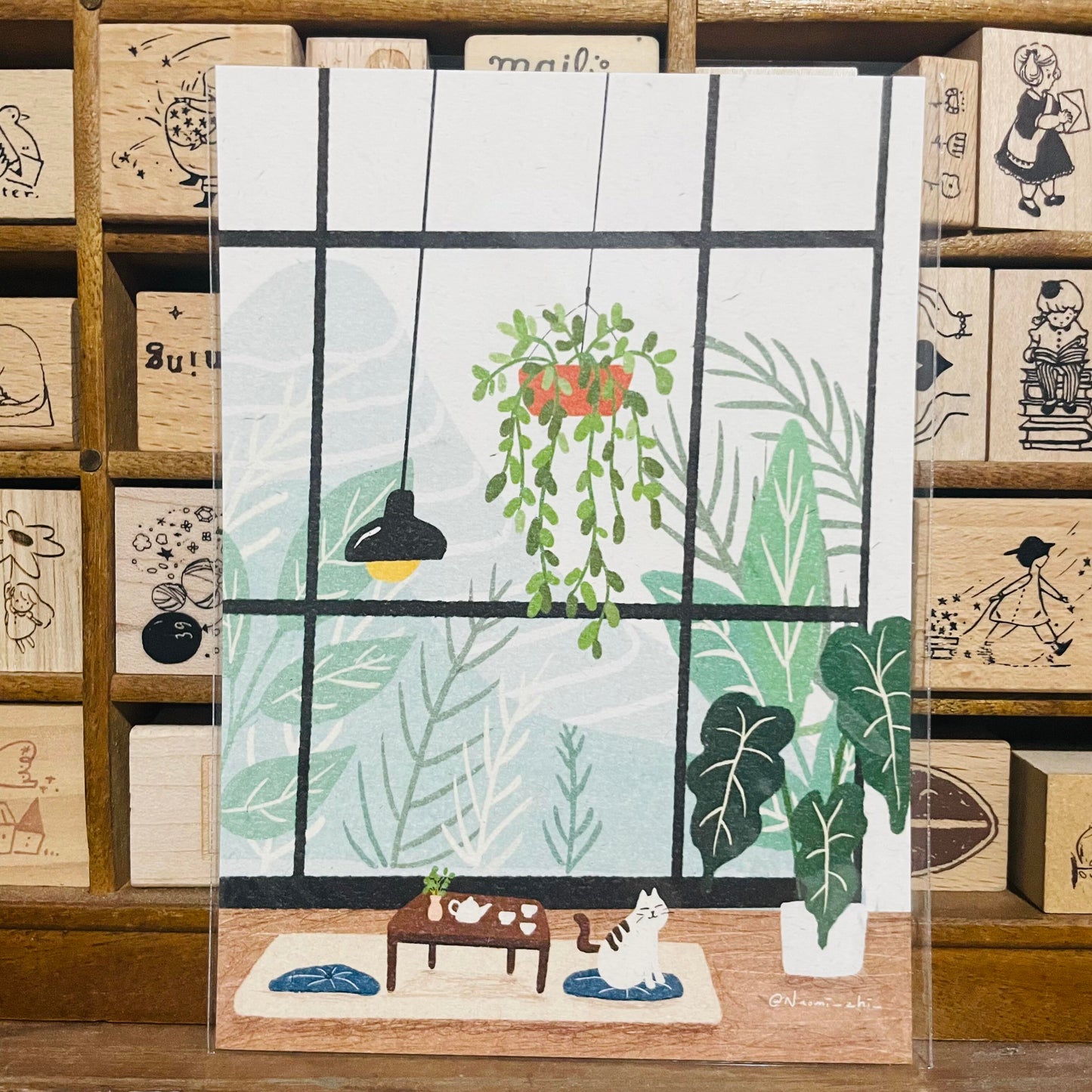 Zhiyou's Afternoon Tea Postcard
