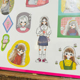 Ann Di Relieve Memories A5 Sticker Sheet