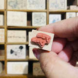 Yeoncharm yum yum Rubber Wood Stamp