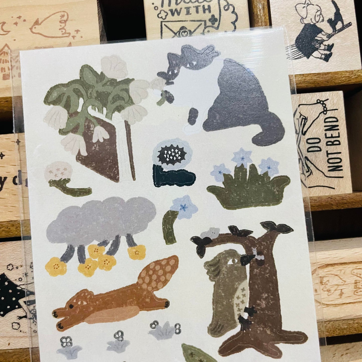 Ivy Snow Everything in the Forest Sticker Sheet