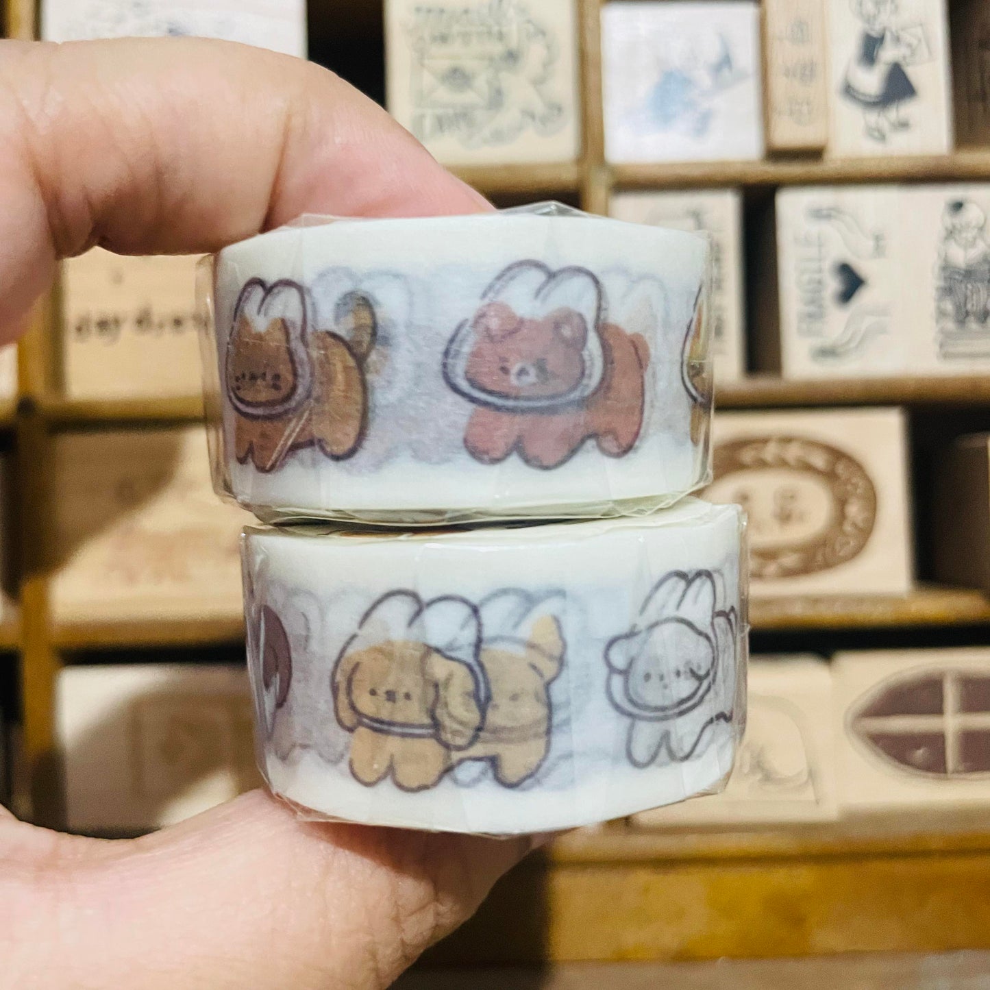 YuYing Bunny World Washi Tape Roll