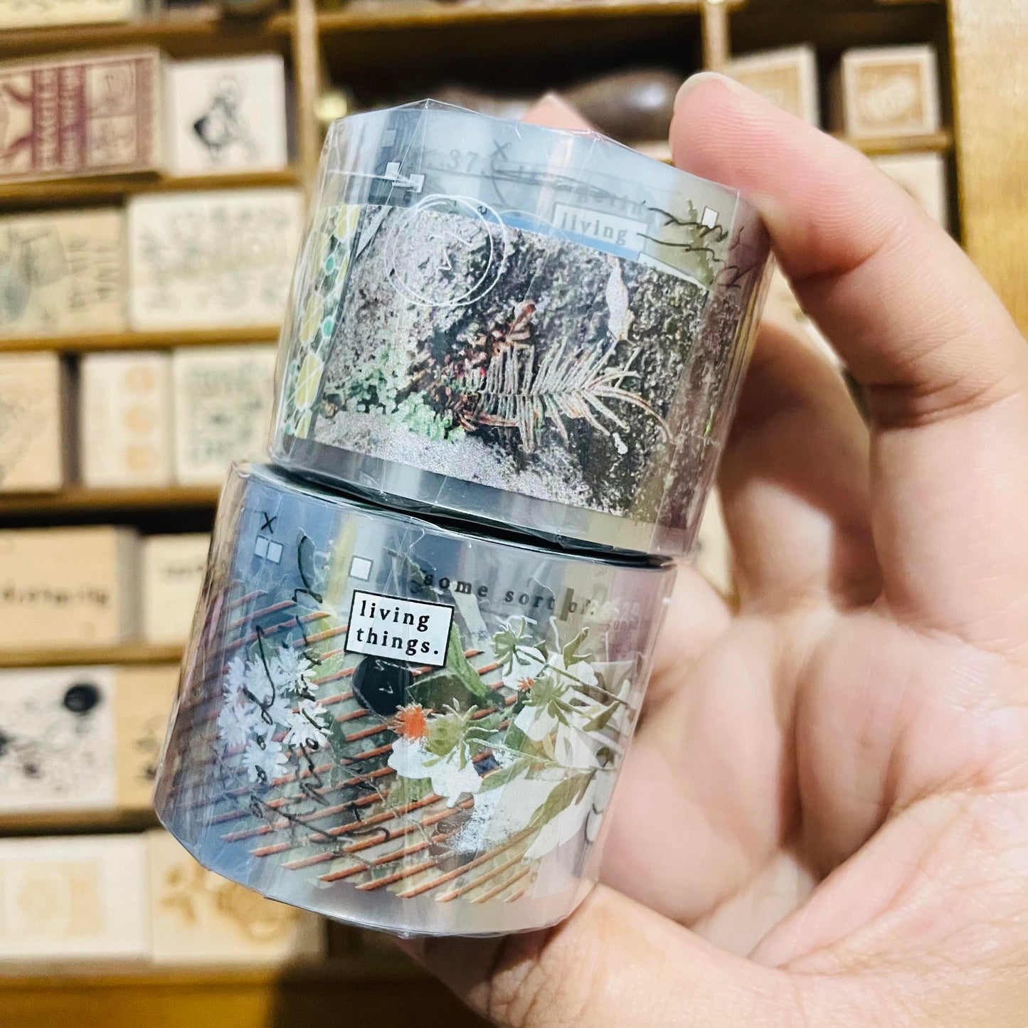 somesortoffern Days with Flowers PET Tape Roll and Samples