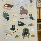 Suatelier Design cat's catch sticker sheet