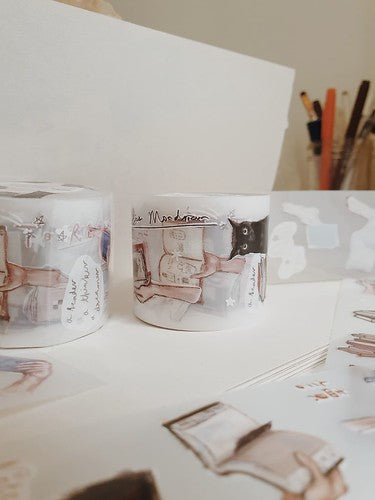 Yeoncharm To Read PET Tape Roll and Sample