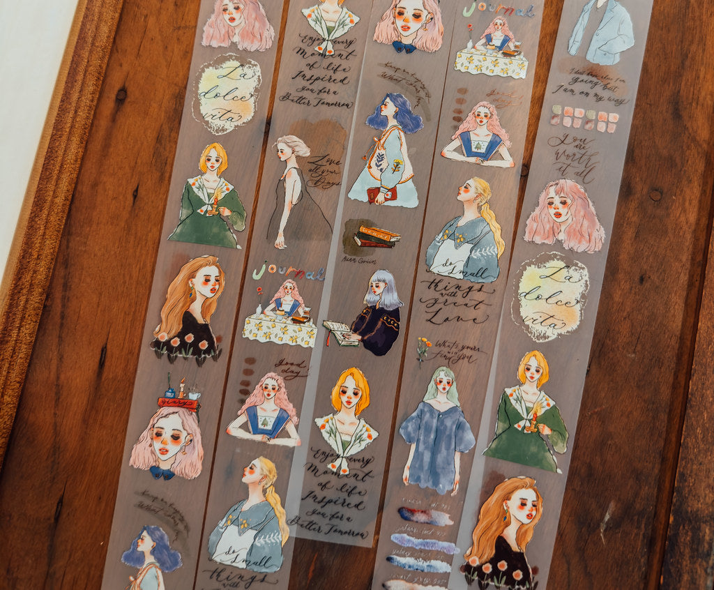 La Dolce Vita Every Day is New PET Tape Sample and Roll