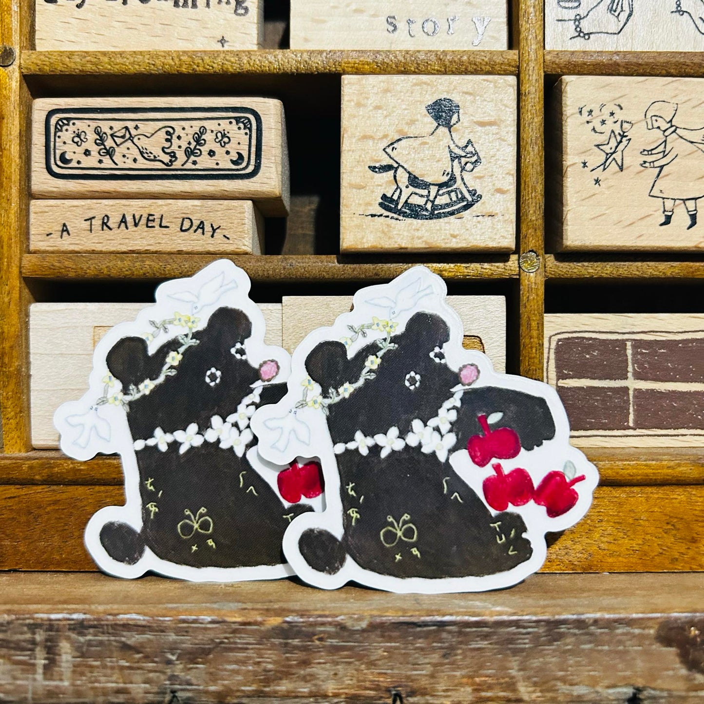 misshoegg Market-only Taiwan Bear Sticker