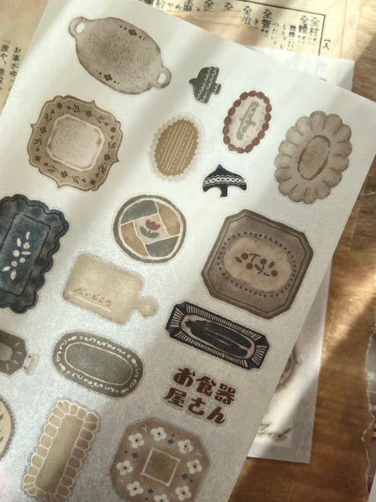 Breezy Studio Plate Shop Transfer Sticker Pack