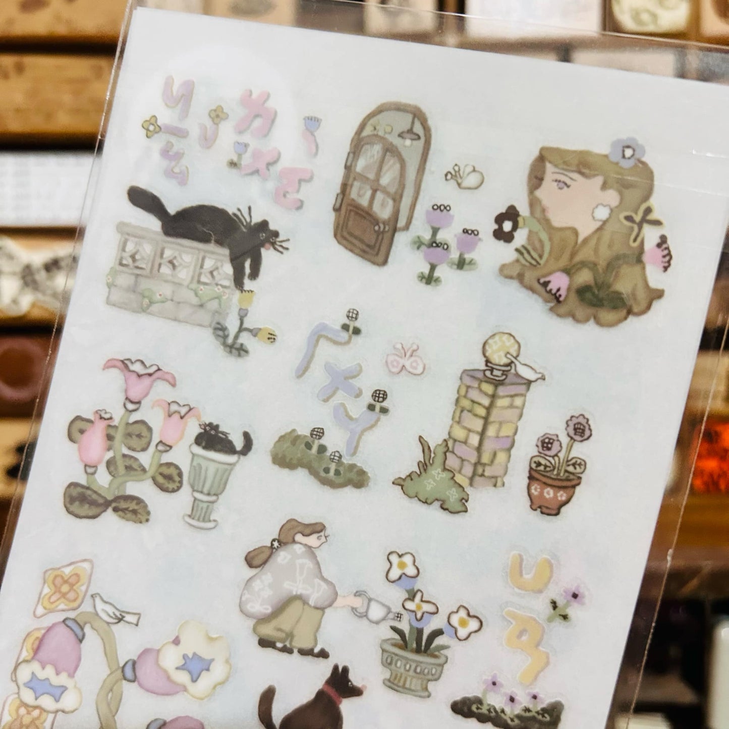 misshoegg Corner Garden Sticker Sheet Pack