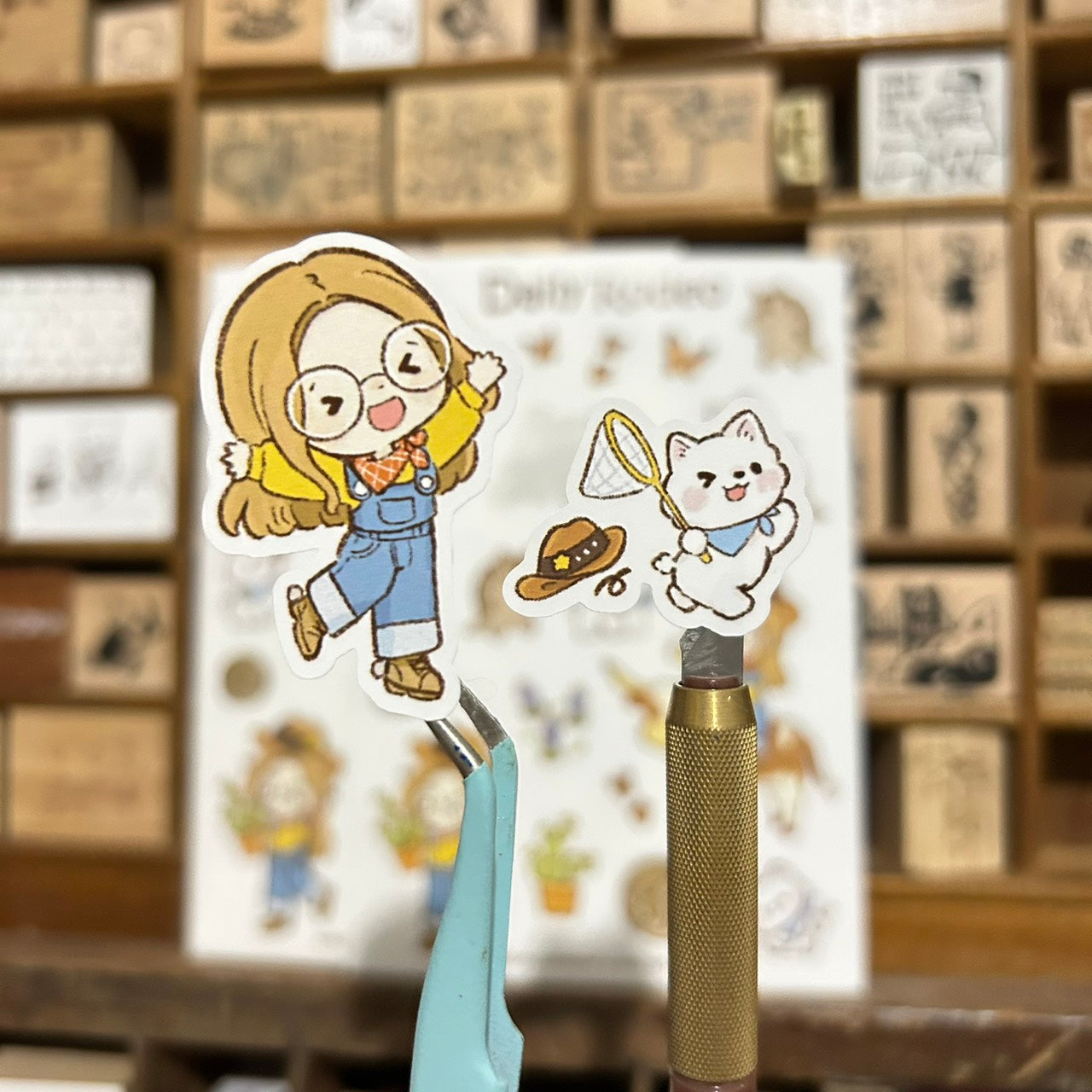 Tokubetsumemori x mou mou do Daily Rodeo Sticker