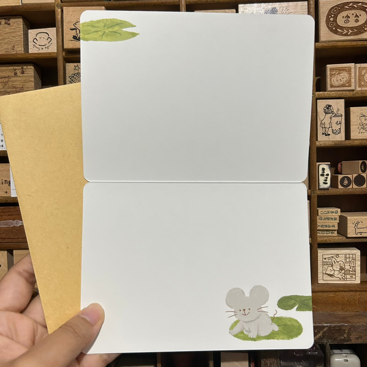 Mandie and Friends Best Wishes Card