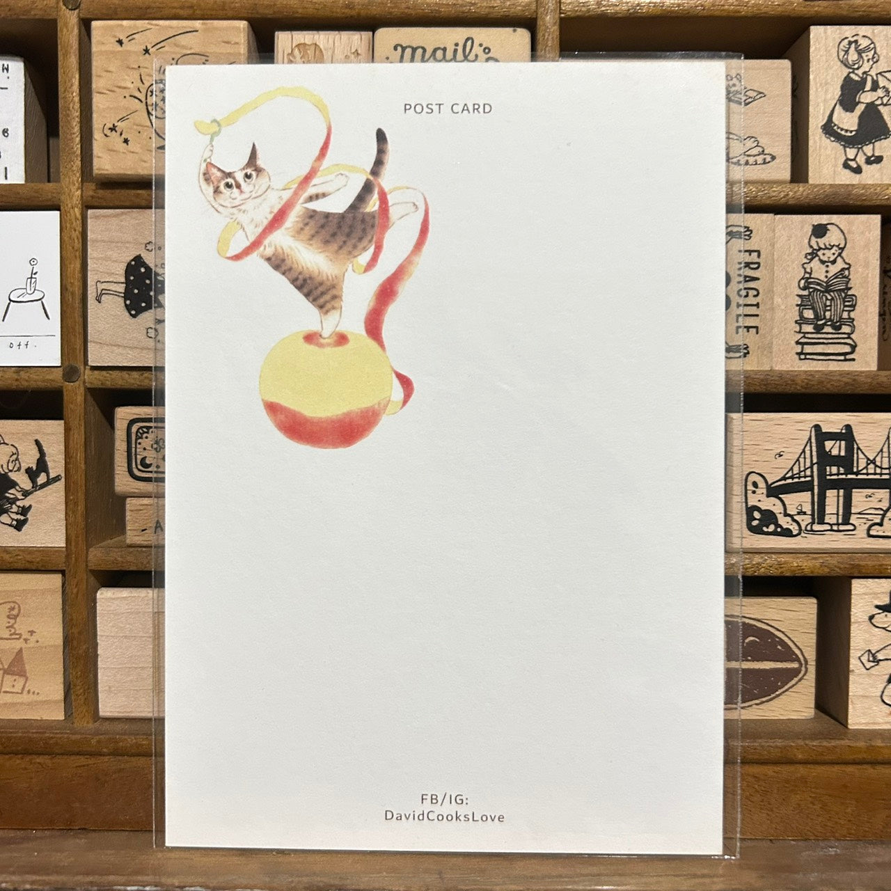 Davidcookslove Apple Slice Postcard
