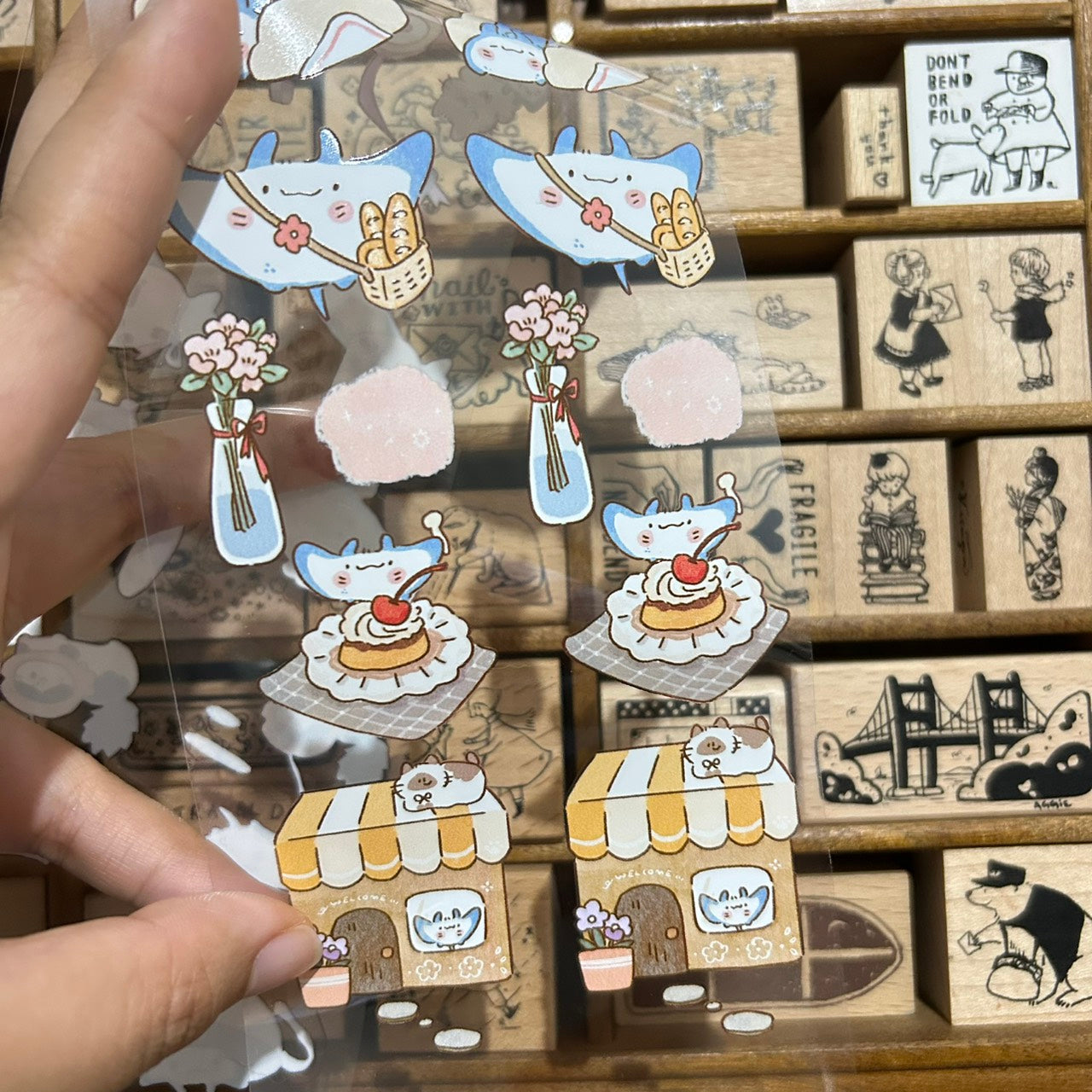 UBEE Tea Time PET Tape and Samples