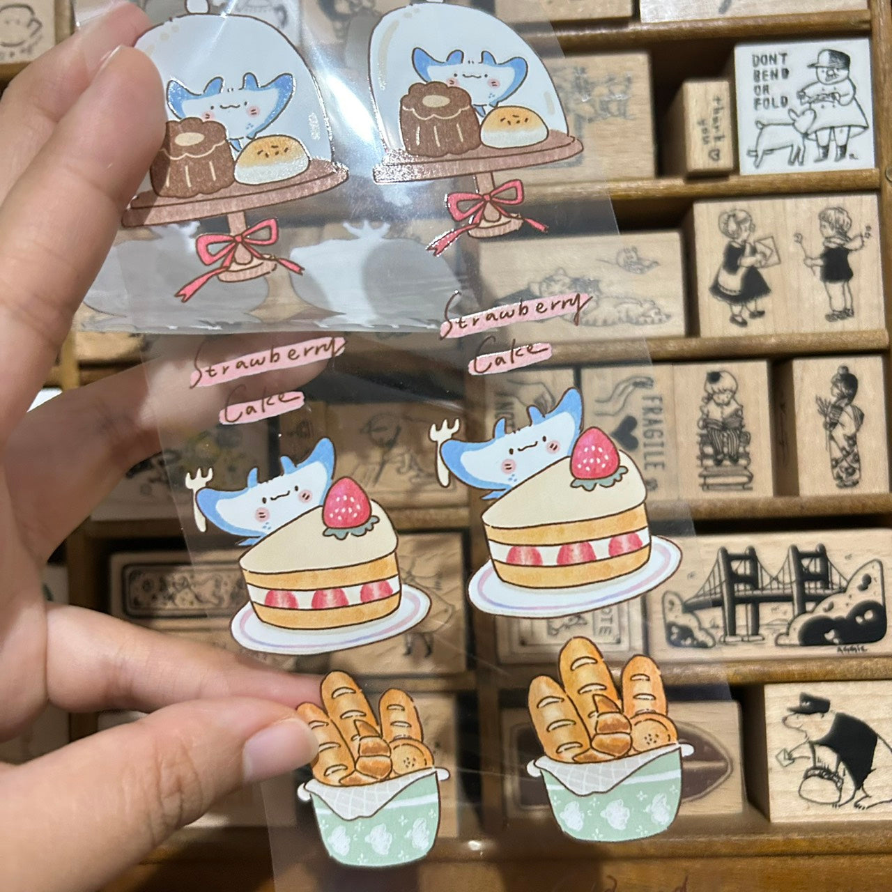 UBEE Tea Time PET Tape and Samples