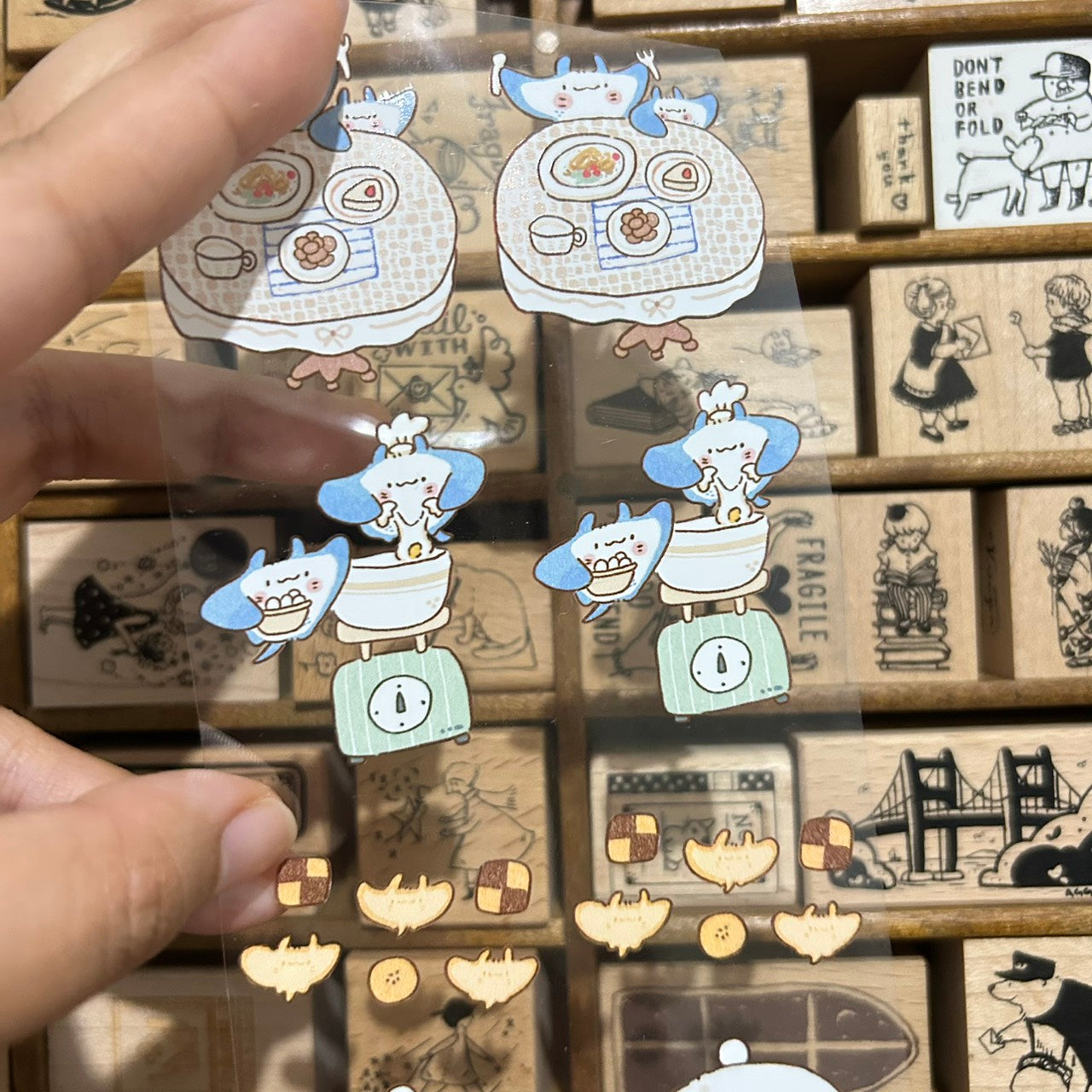 UBEE Tea Time PET Tape and Samples