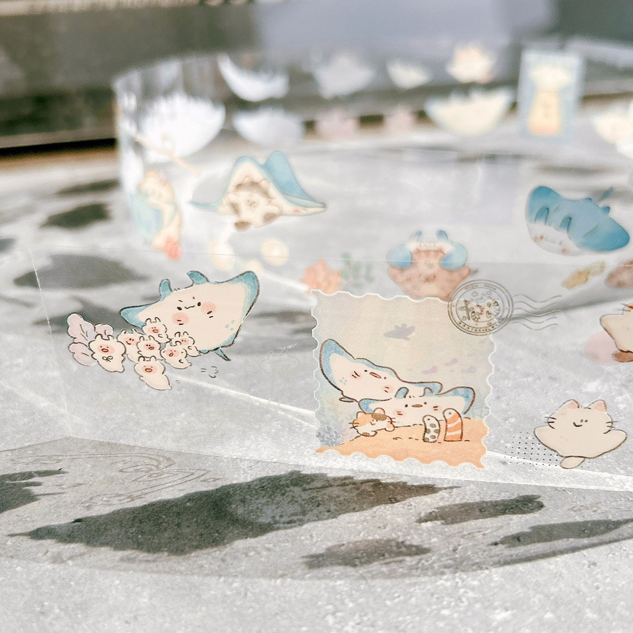 UBEE Manta Ray Daily Life PET Tape and Samples