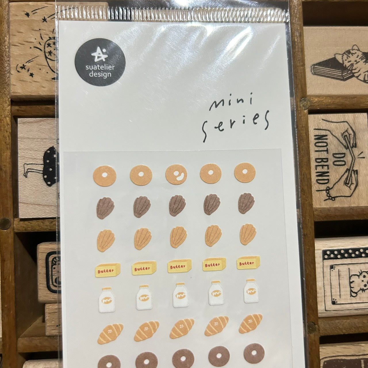 Suatelier mini series Bakery Sticker Sheet