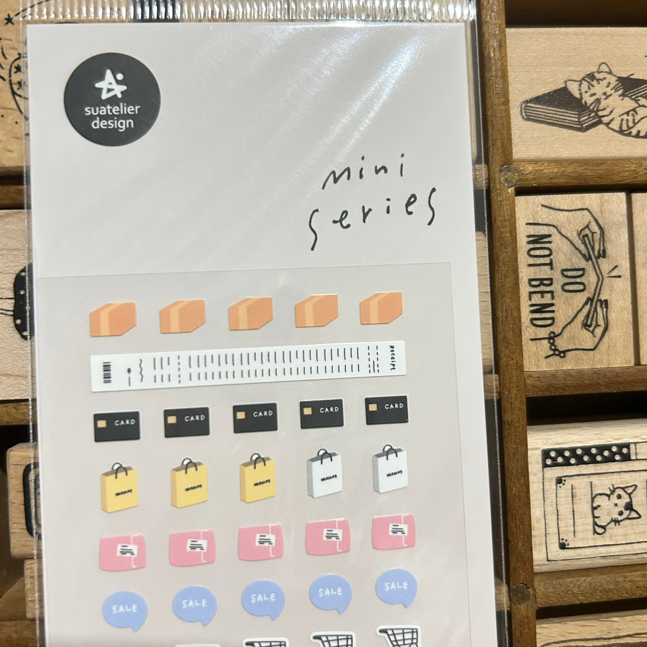 Suatelier mini series Shopping Sticker Sheet