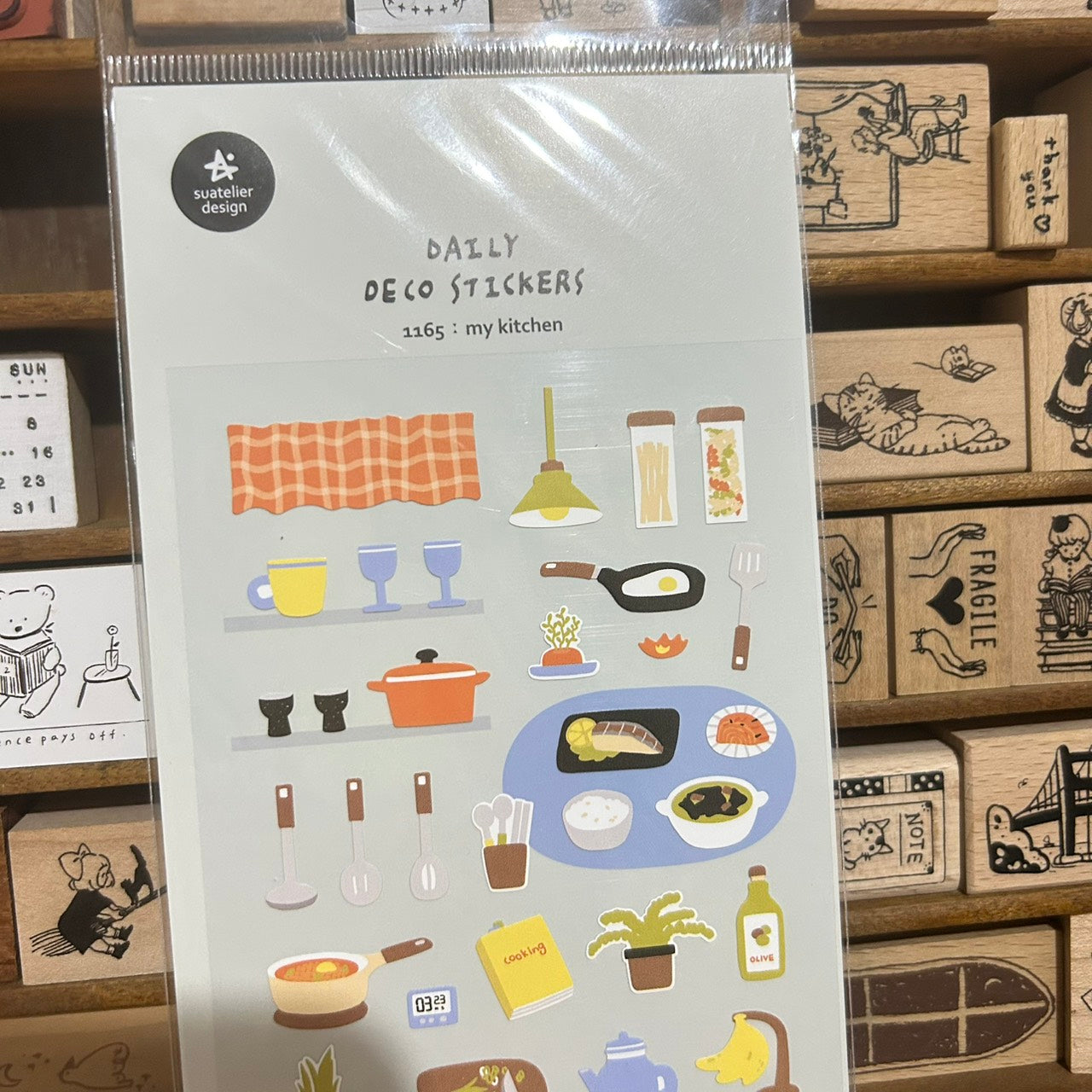 Suatelier My Kitchen Sticker Sheet