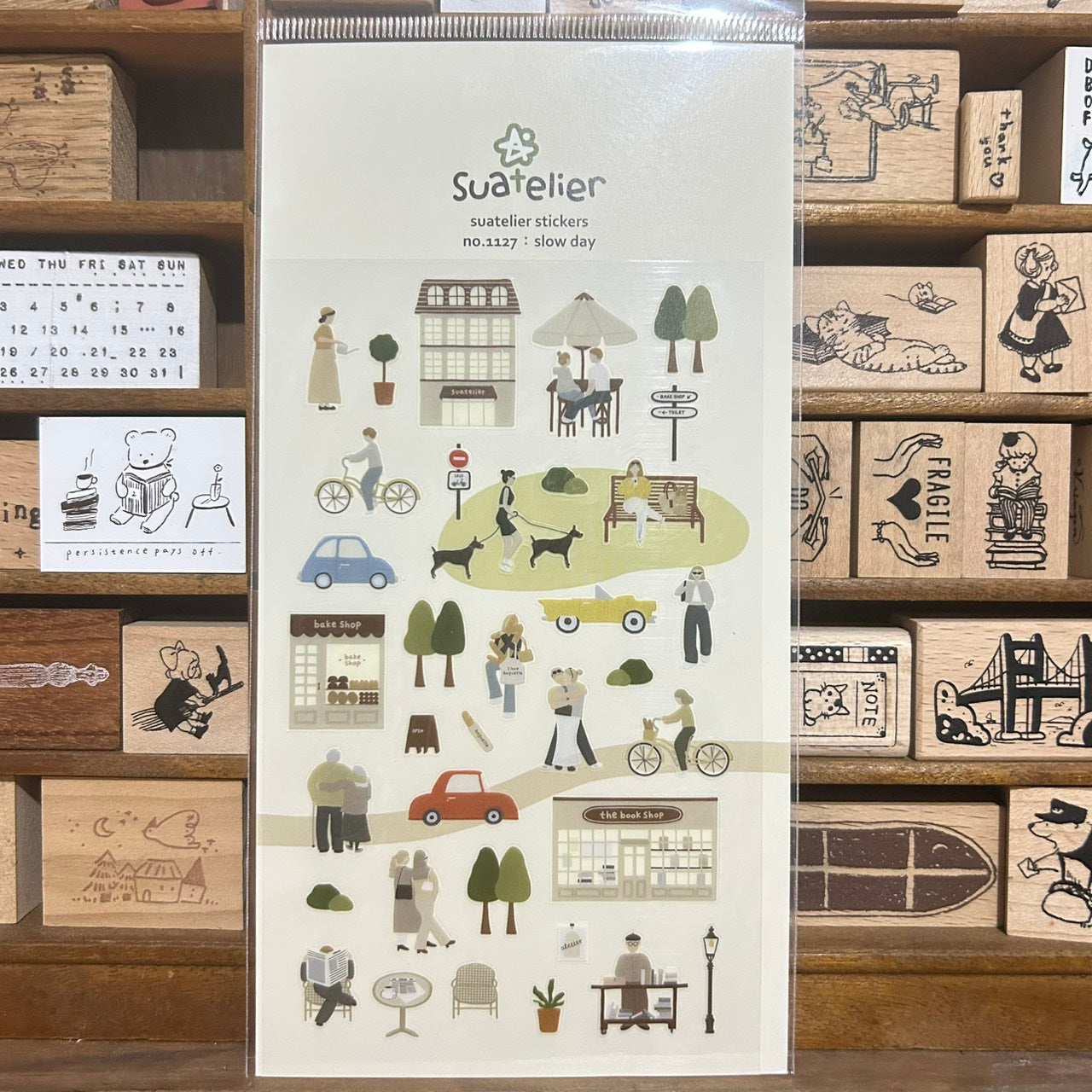 Suatelier Slow Day Sticker Sheet