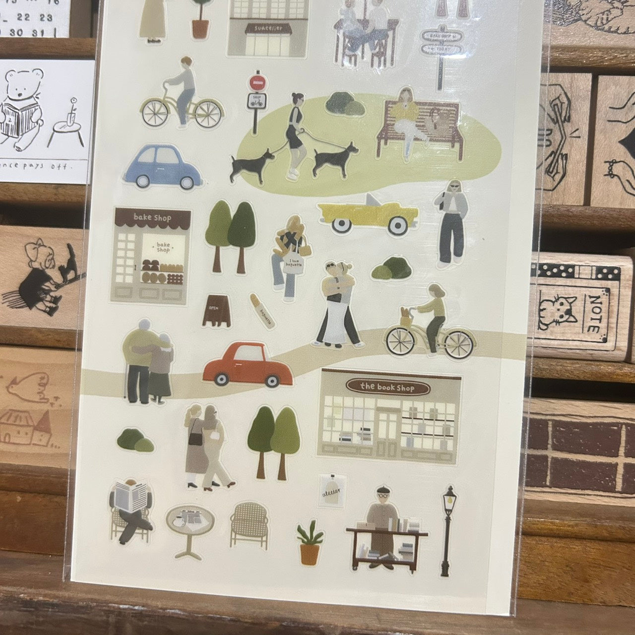 Suatelier Slow Day Sticker Sheet