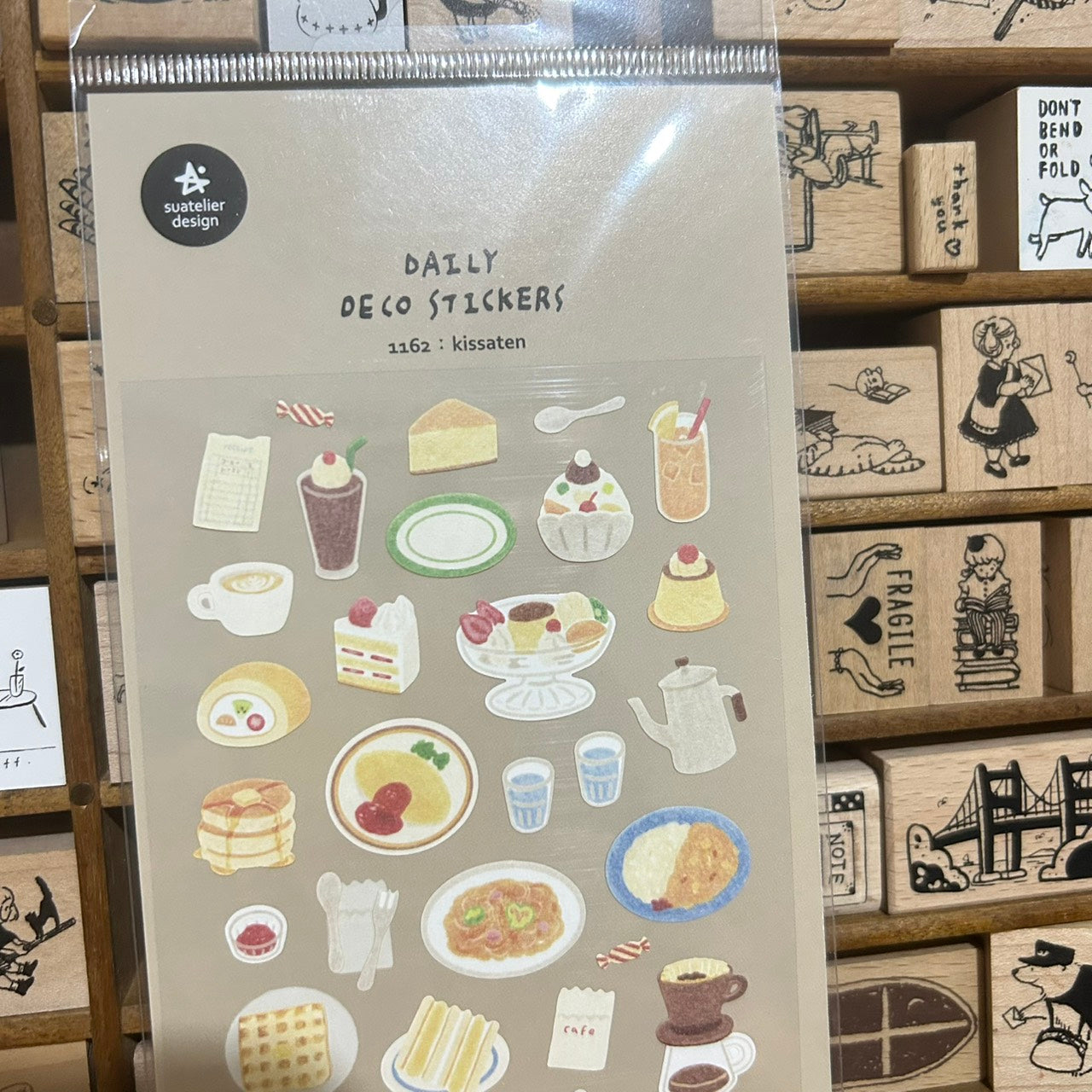 Suatelier Kissaten Sticker Sheet
