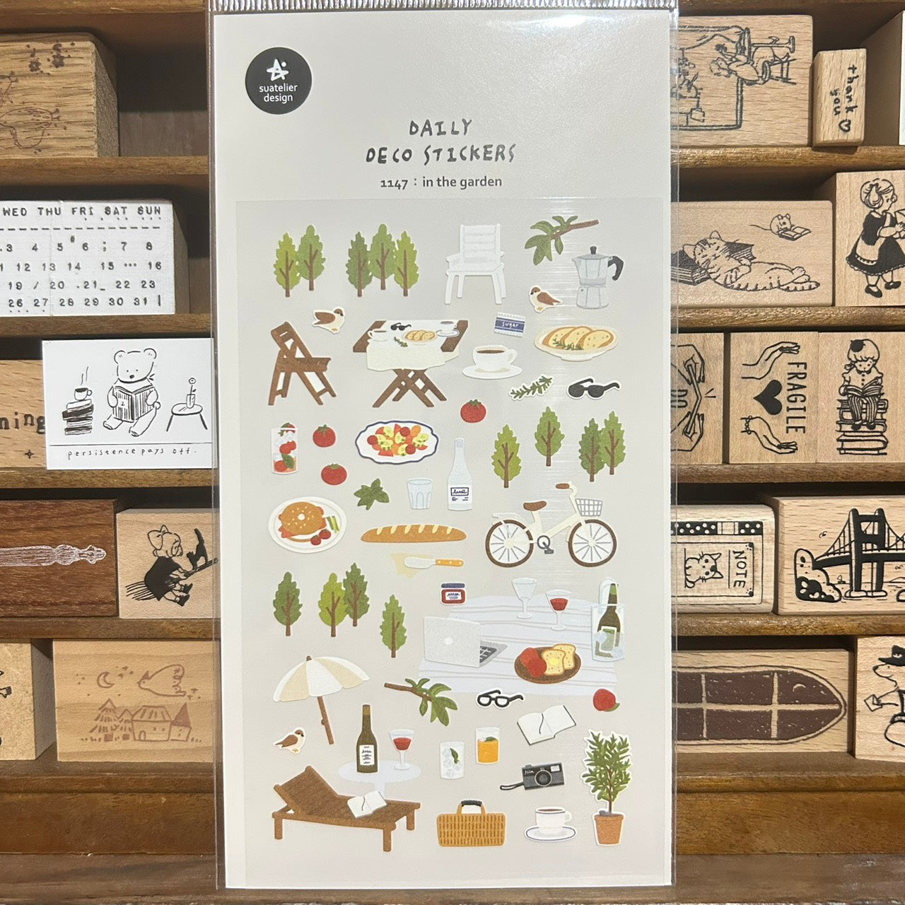 Suatelier In the Garden Sticker Sheet