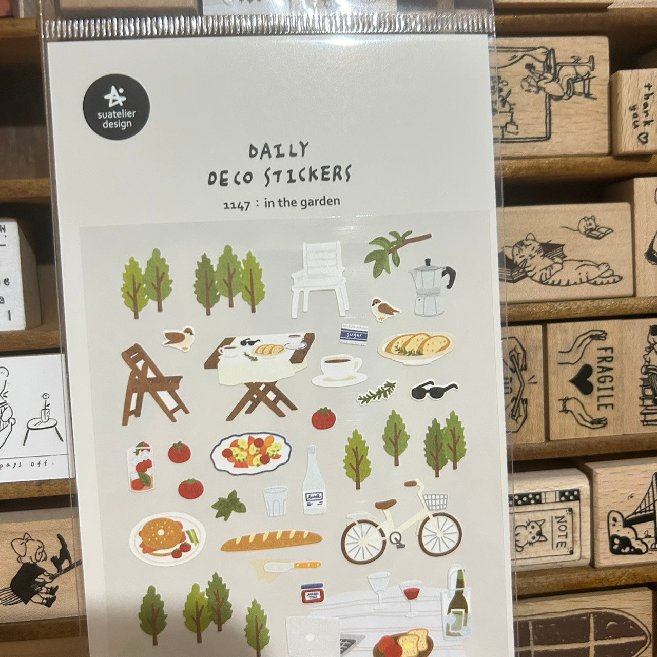 Suatelier In the Garden Sticker Sheet