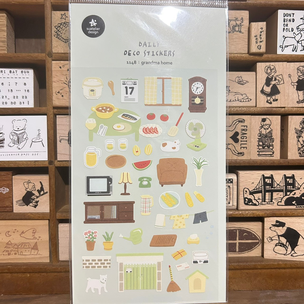 Suatelier Grandma Home Sticker Sheet
