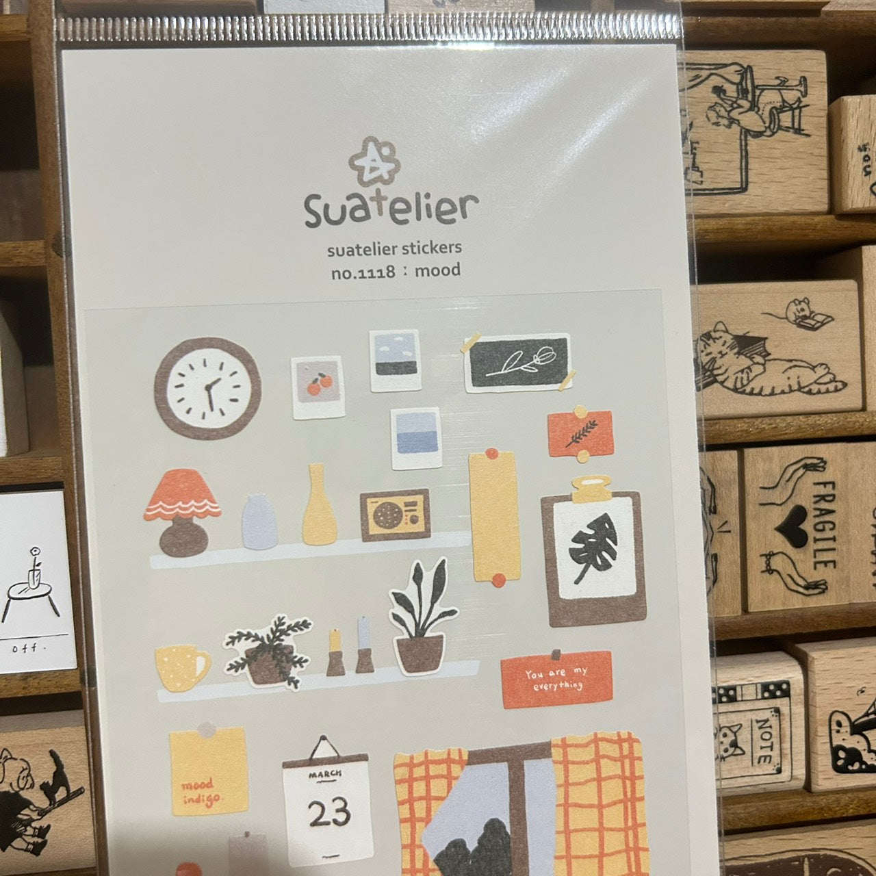 Suatelier Mood Sticker Sheet