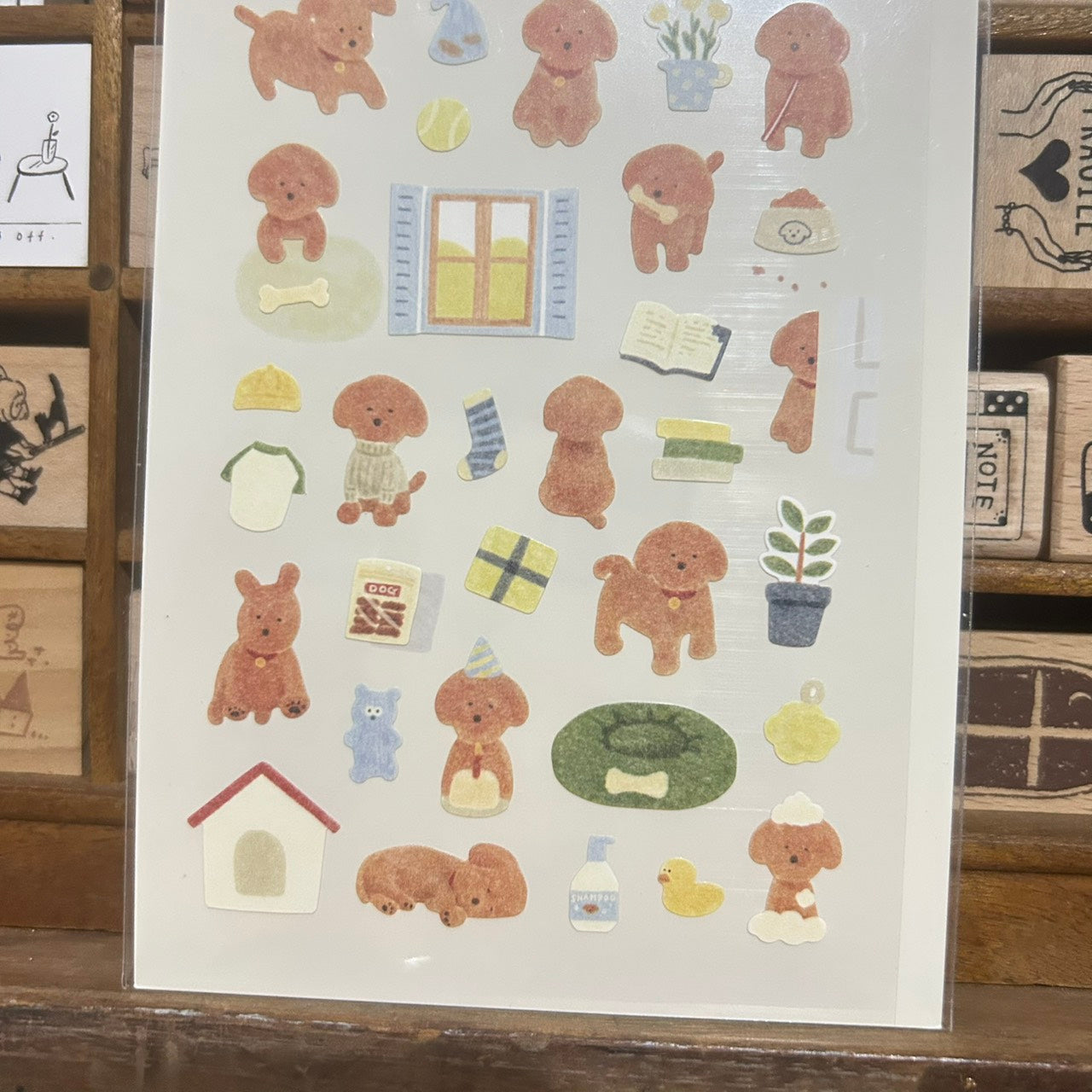 Suatelier Puppy Sticker Sheet