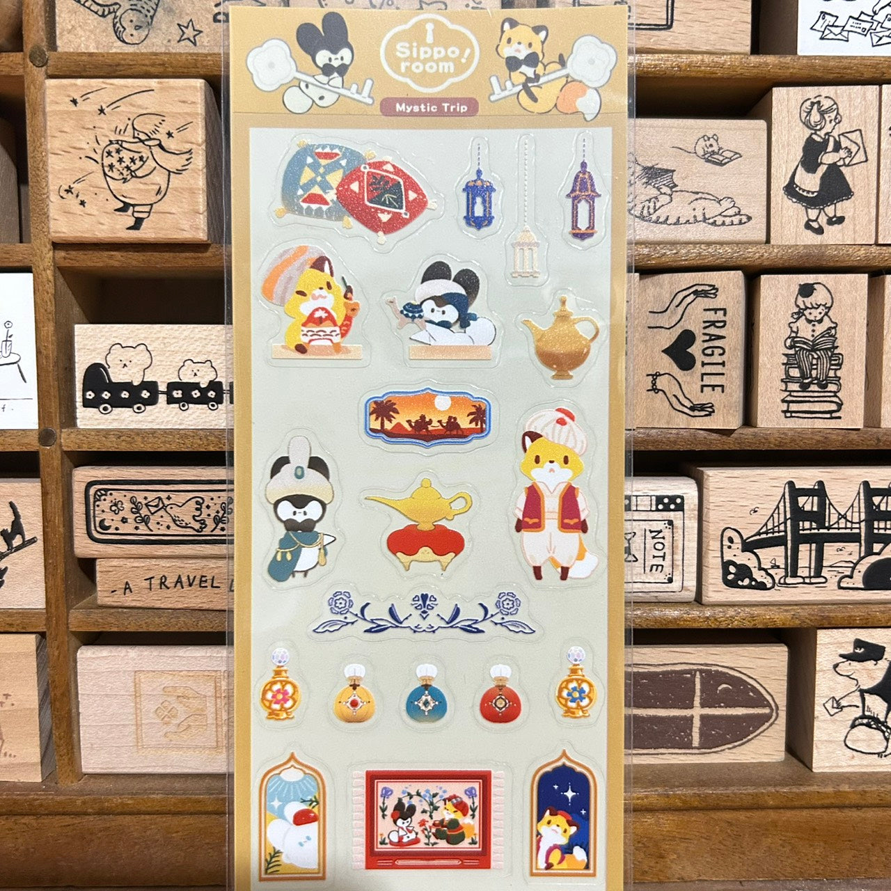 Bubukai Mystic Trip Transparent Sticker Sheet