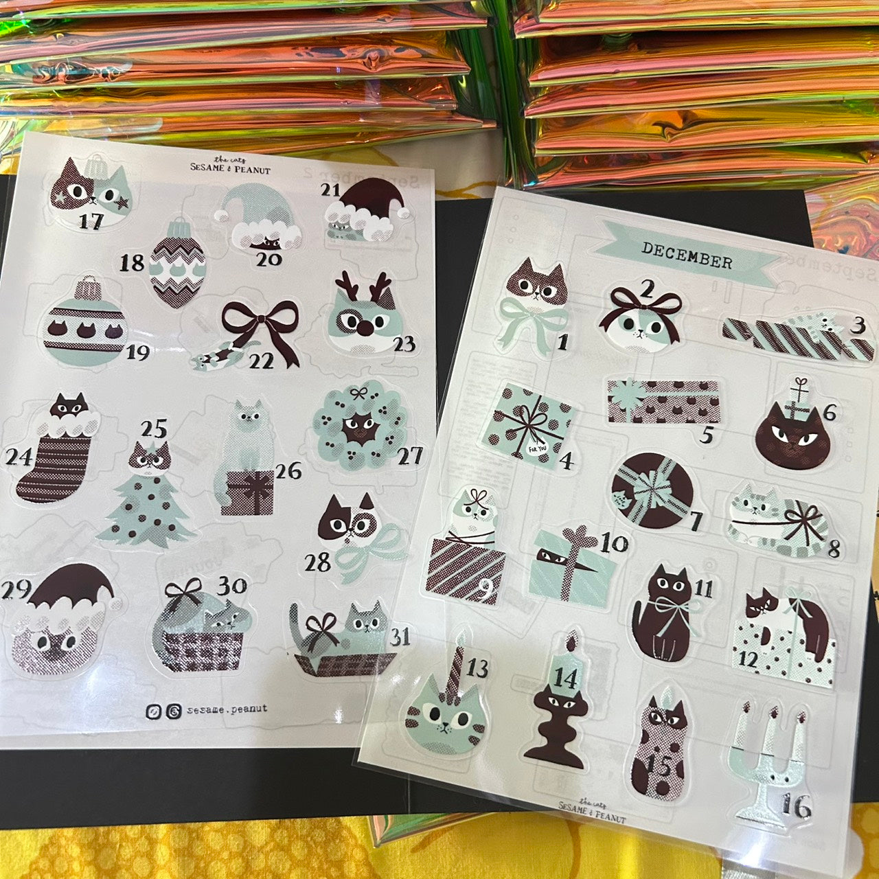 2026 Urtapeprint Sticker Calendar Set