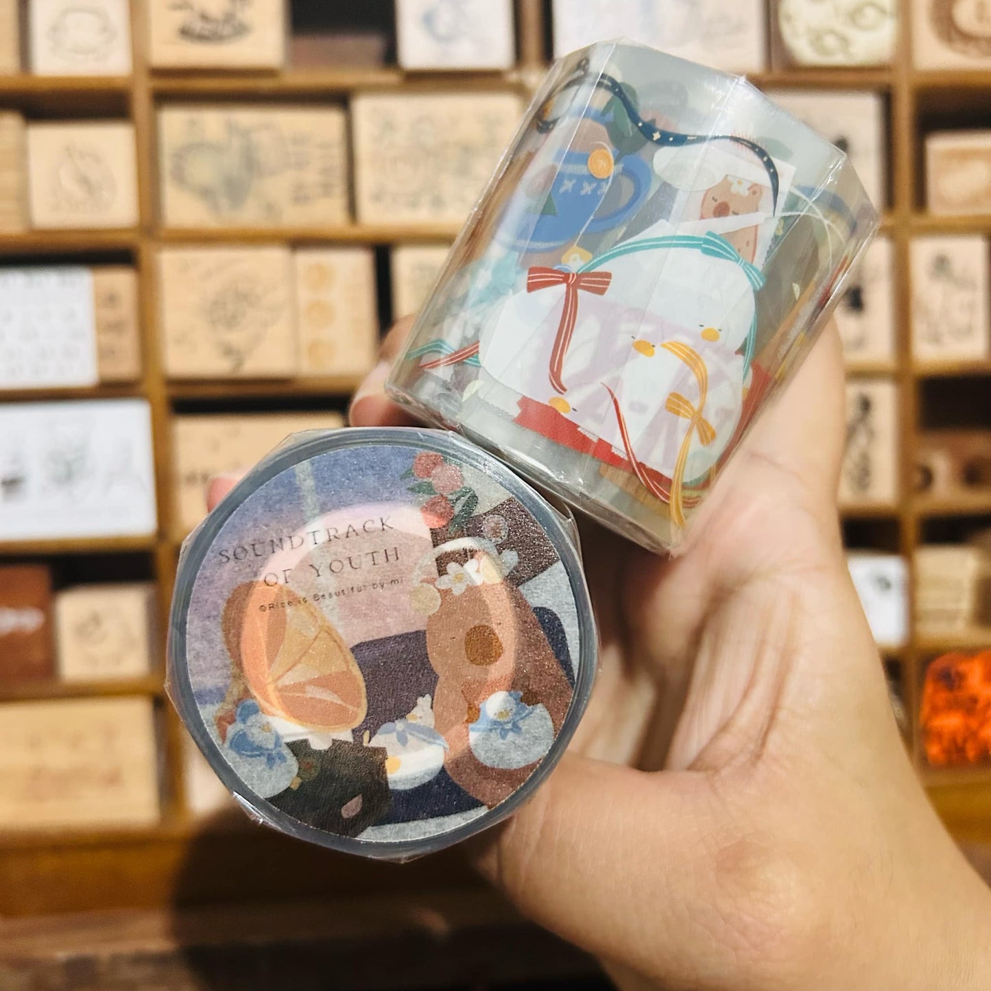 Sky Coffee Soundtrack of Youth PET Tape and Sample