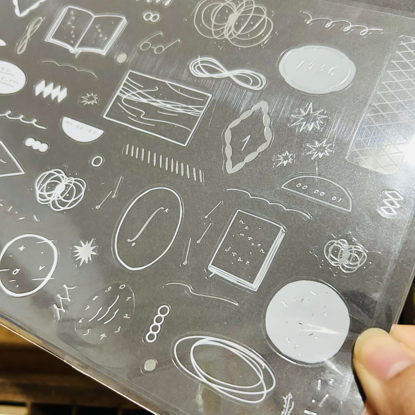 avocadomori Romance of Neutron Star A5 Sticker Sheet
