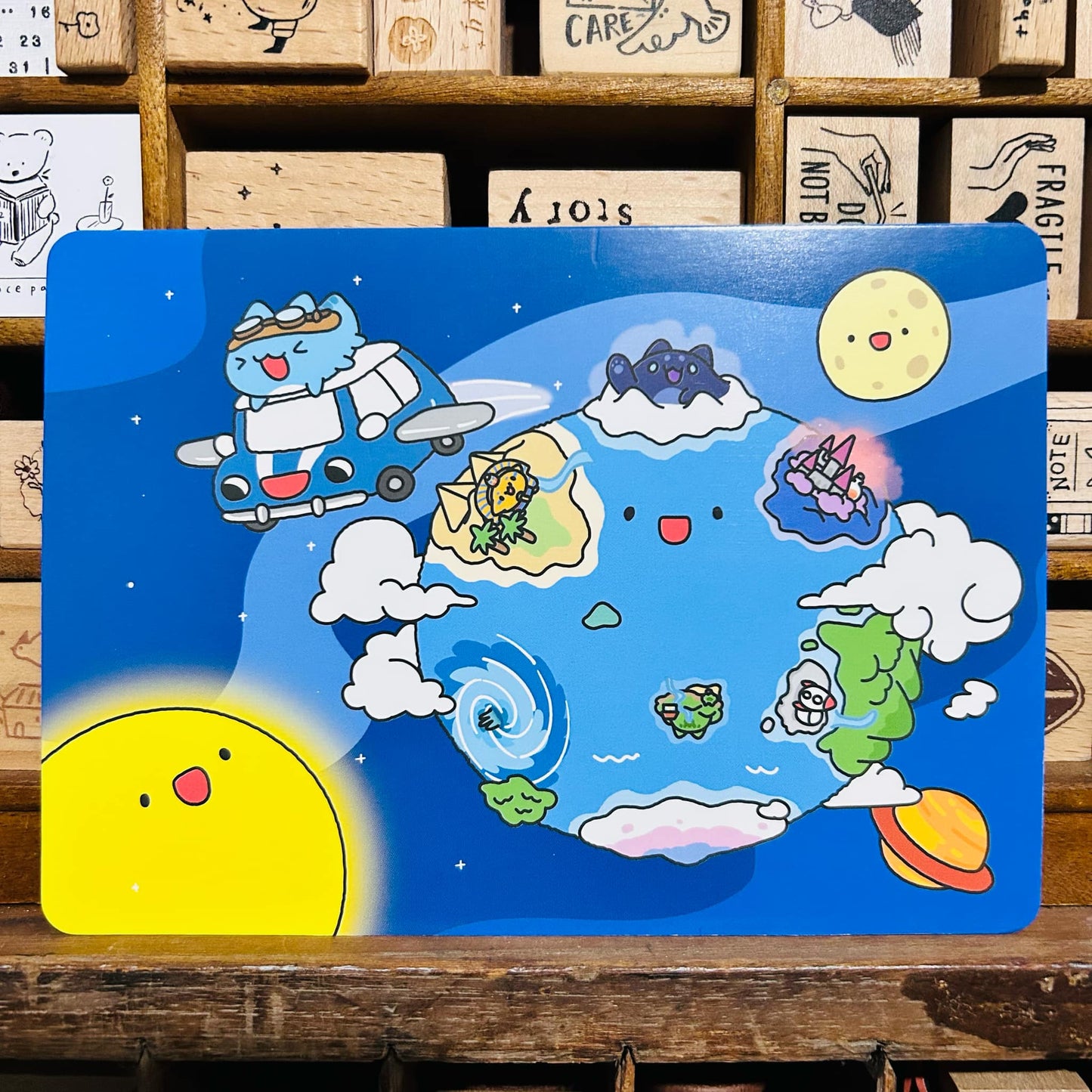 Bugcat Capoo Universe Postcard