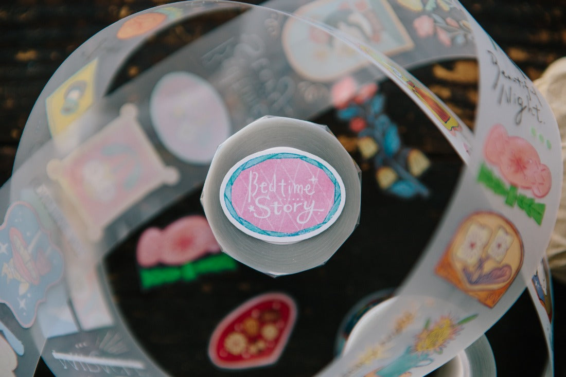 OURS Studio Bedtime Story PET Tape Roll and Samples