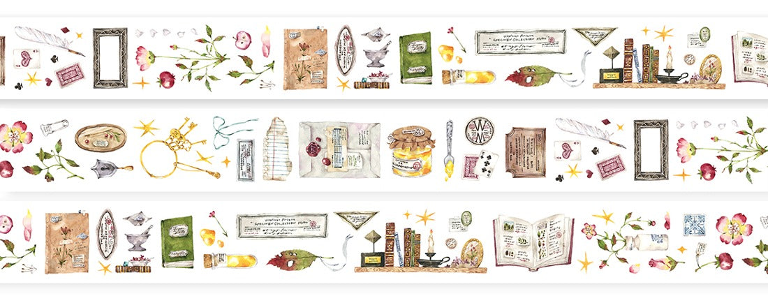 OURS Studio Desk of Botanist PET Tape Roll and Samples