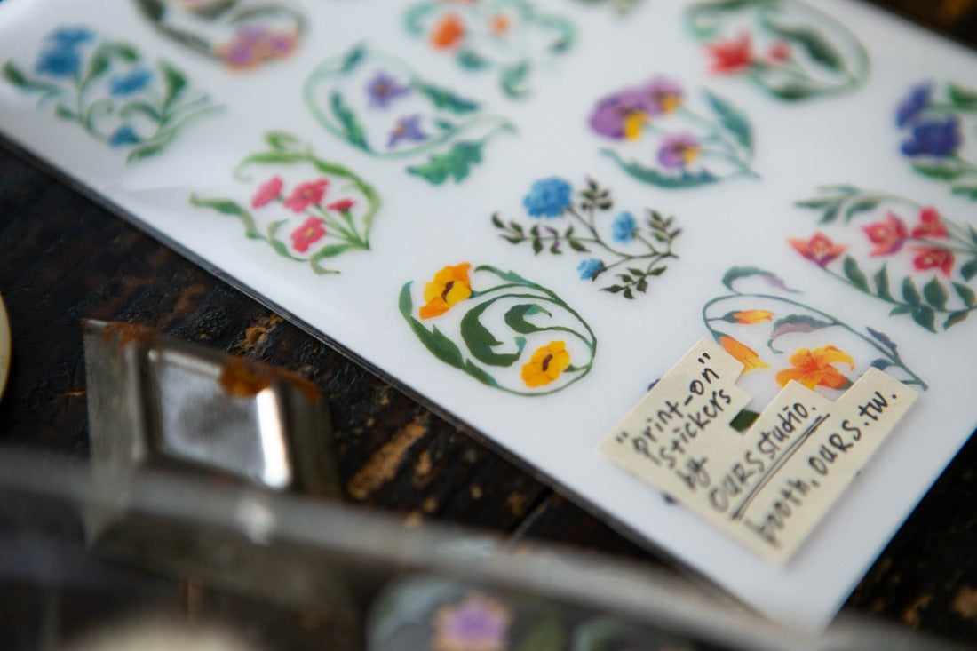 OURS Studio The Wayfarer's Journal Transfer Sticker Sheet Pack