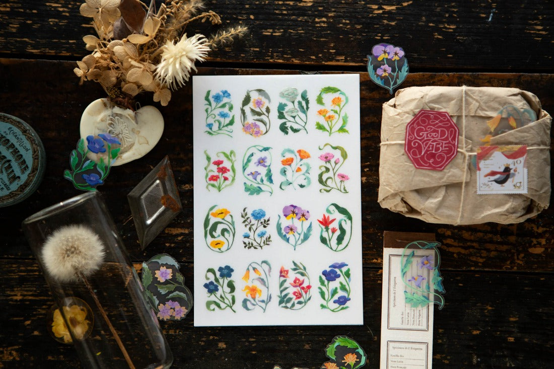 OURS Studio The Wayfarer's Journal Transfer Sticker Sheet Pack