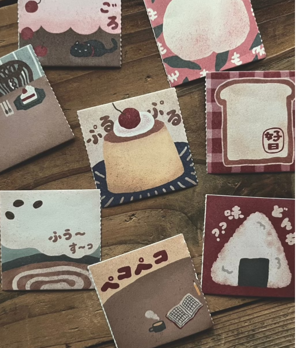 Breezy Studio Yummy Memories Sticky Memo Tape Roll
