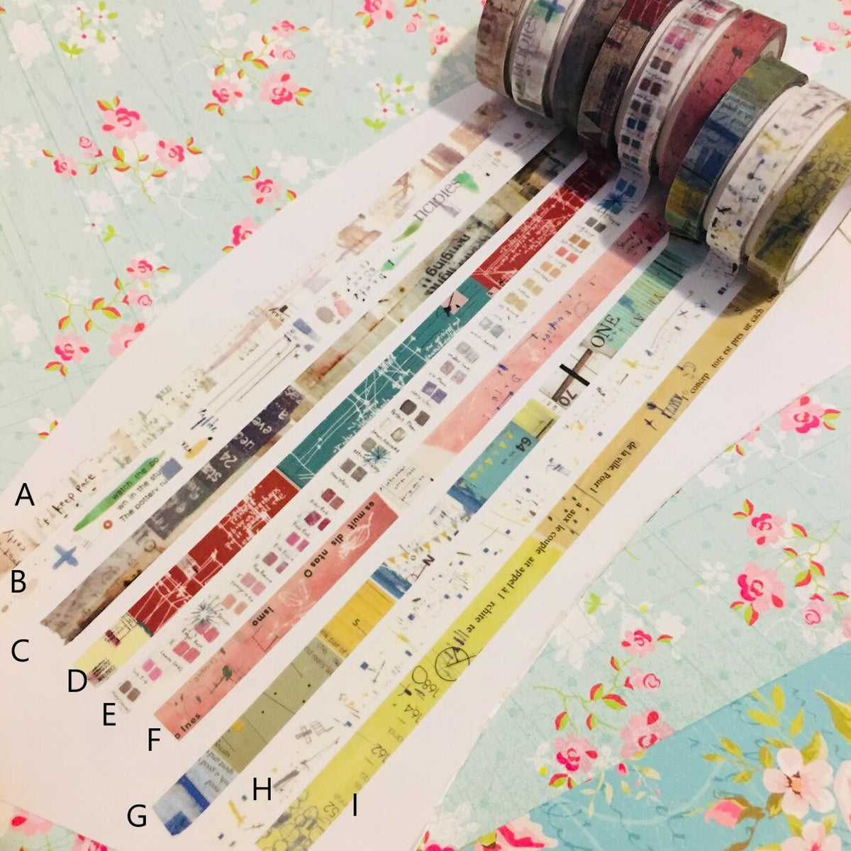 Chamil Garden Washi Tape Collection - Winter Special – Sumthings of Mine