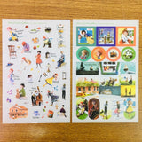 Indigo Anne of Green Gables Sticker Sheet Pack