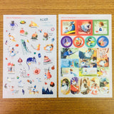Indigo Alice in Wonderland Sticker Sheet Pack