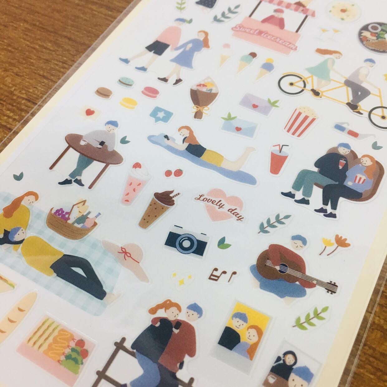 Suatelier Design lovely day sticker sheet