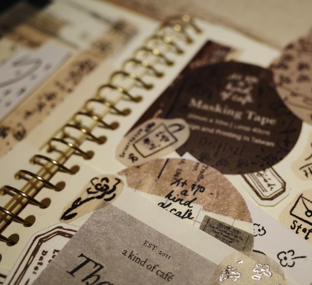 a kind of cafe Creative Expo Limited Masking Tape Roll and Samples