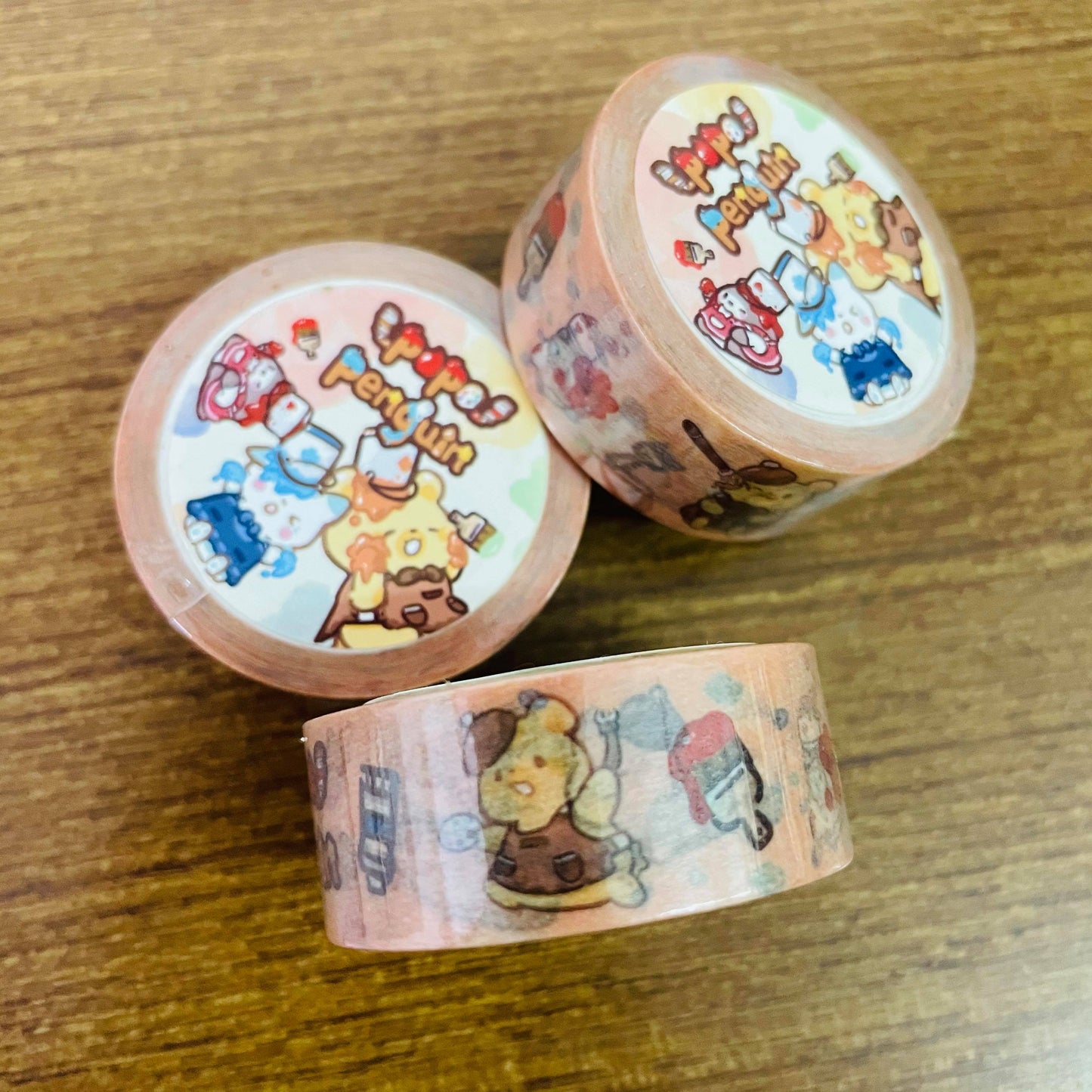 Popopenguin Painting Washi Masking Tape Roll