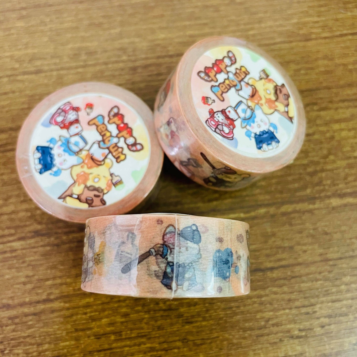 Popopenguin Painting Washi Masking Tape Roll