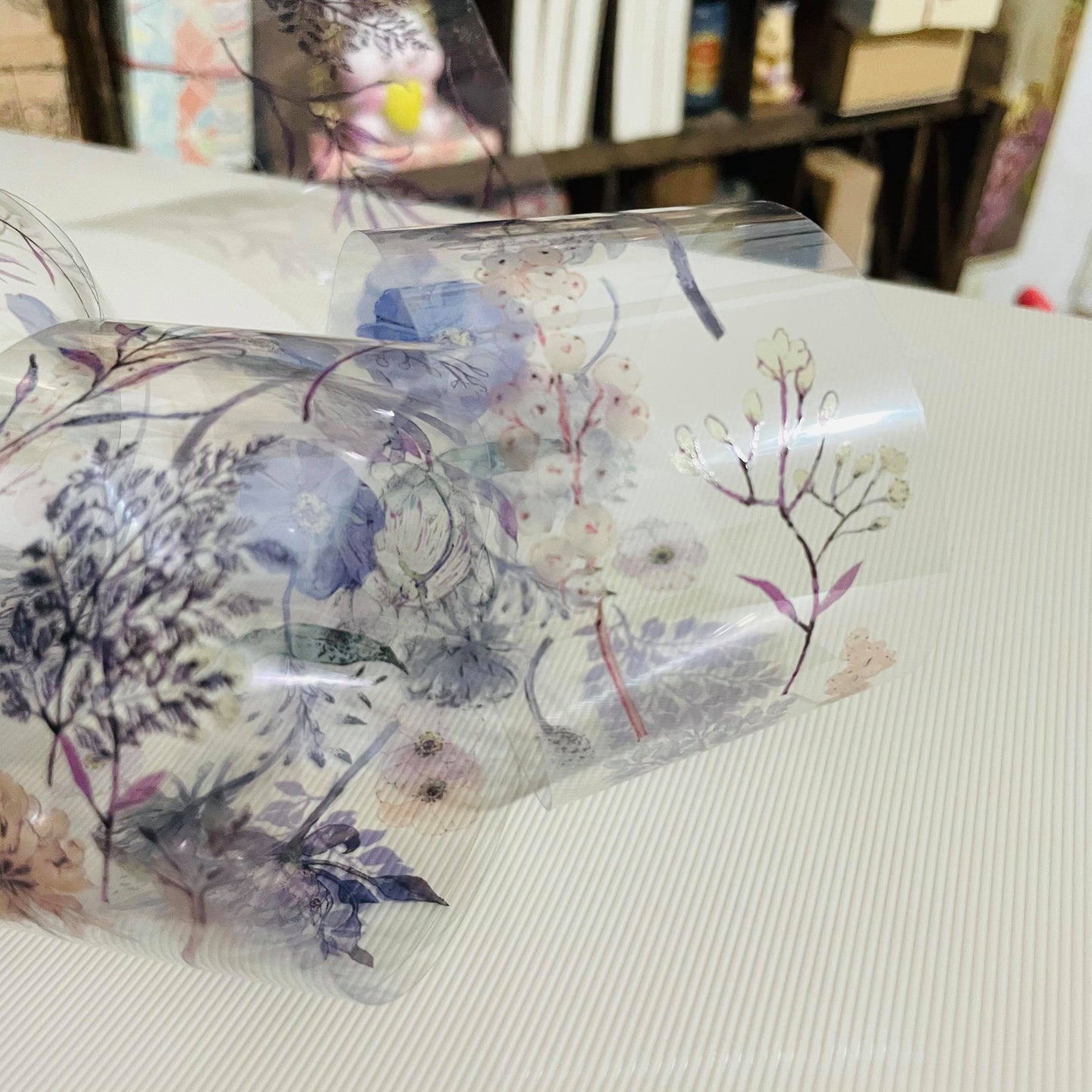 Polly Terrace City Pattern South Africa PET Version Tape Roll and Samples