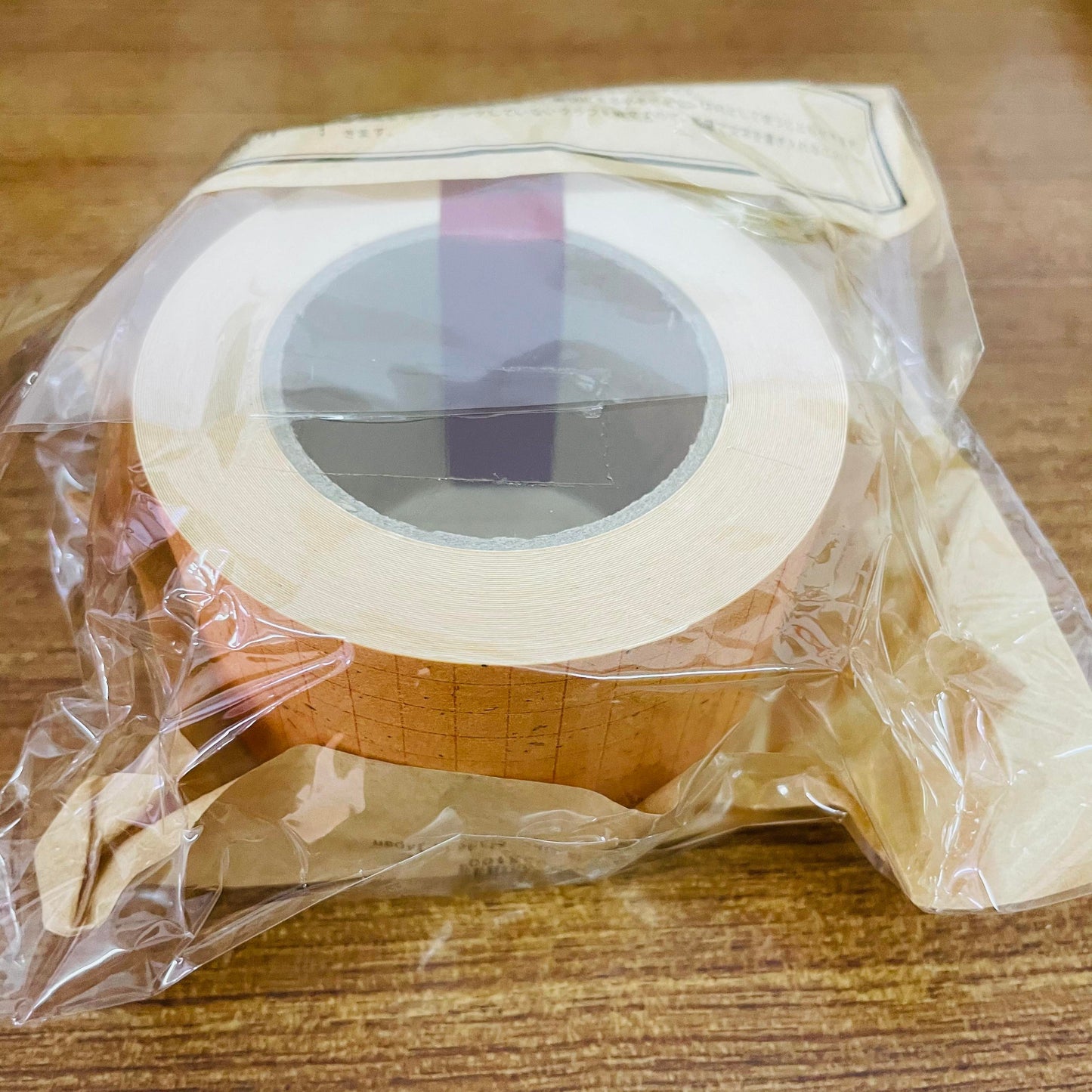 Classiky Grid Kraft Orange Brown Roll