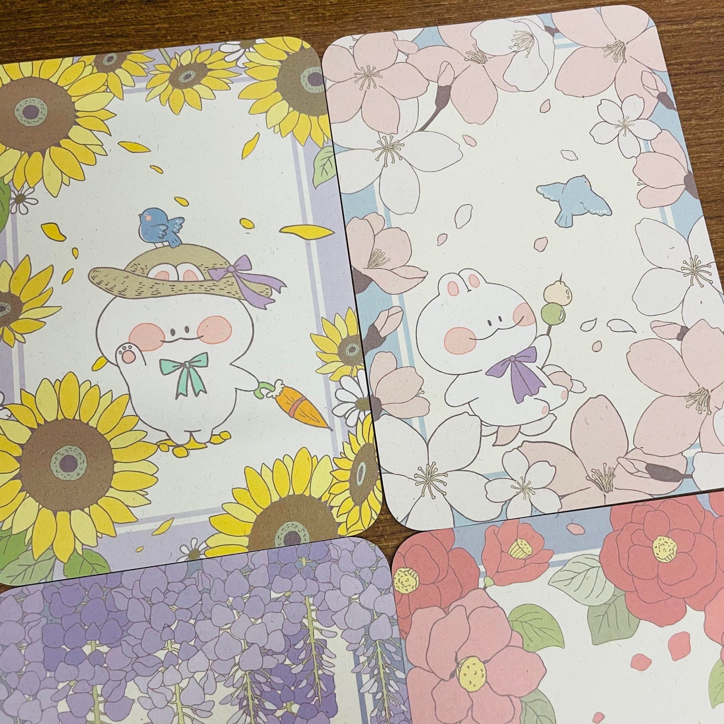 Cookie Flower Story Postcard Set
